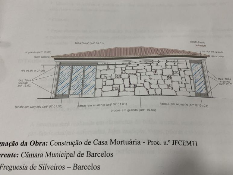 Casa mortu&aacute;ria em Silveiros