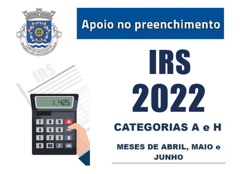 Apoio no preenchimento - IRS 2022