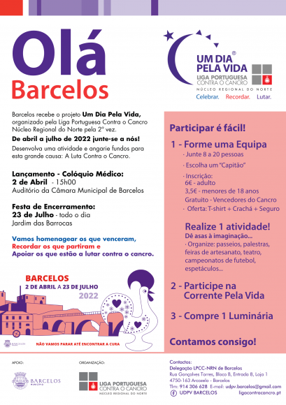 UM DIA PELA VIDA - Liga Portuguesa Contra o Cancro