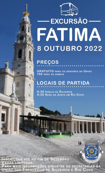 EXCURS&Atilde;O A f&Aacute;TIMA