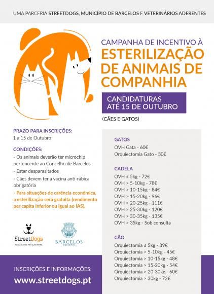 Campanha de Esteriliza&ccedil;&atilde;o