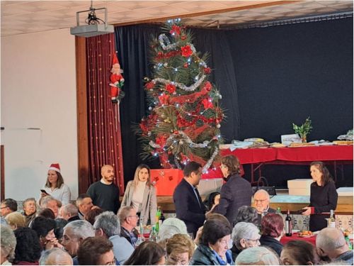 Almo&ccedil;o de Natal dos idosos 2022